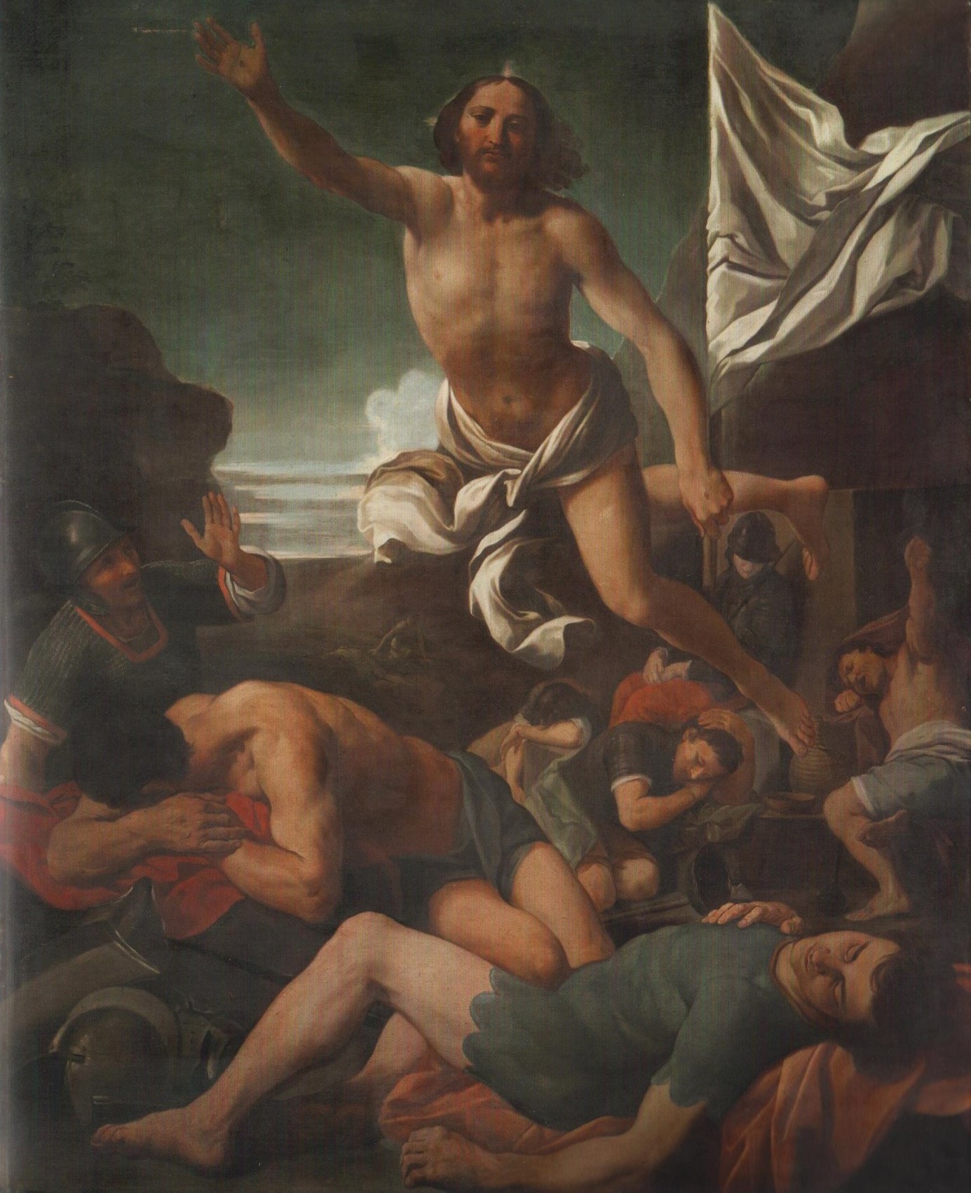 Lorenzo Pasinelli (Bologna 1629 – 1700): 'Resurrezione di Cristo' (da Simone Cantarini)