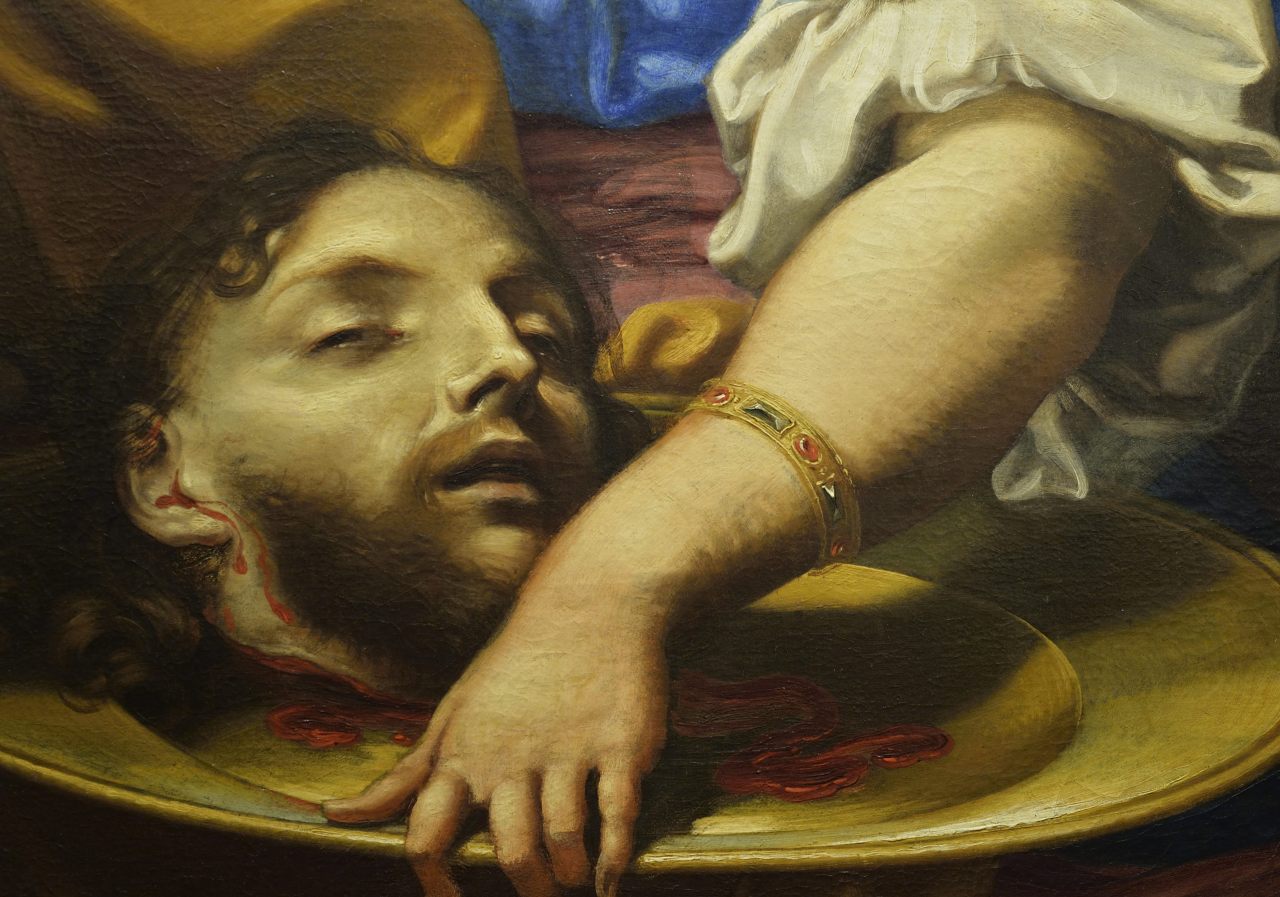 Paolo Gerolamo Piola (Genova 1666 – 1724): 'Ritratto di fanciulla come Salomè'