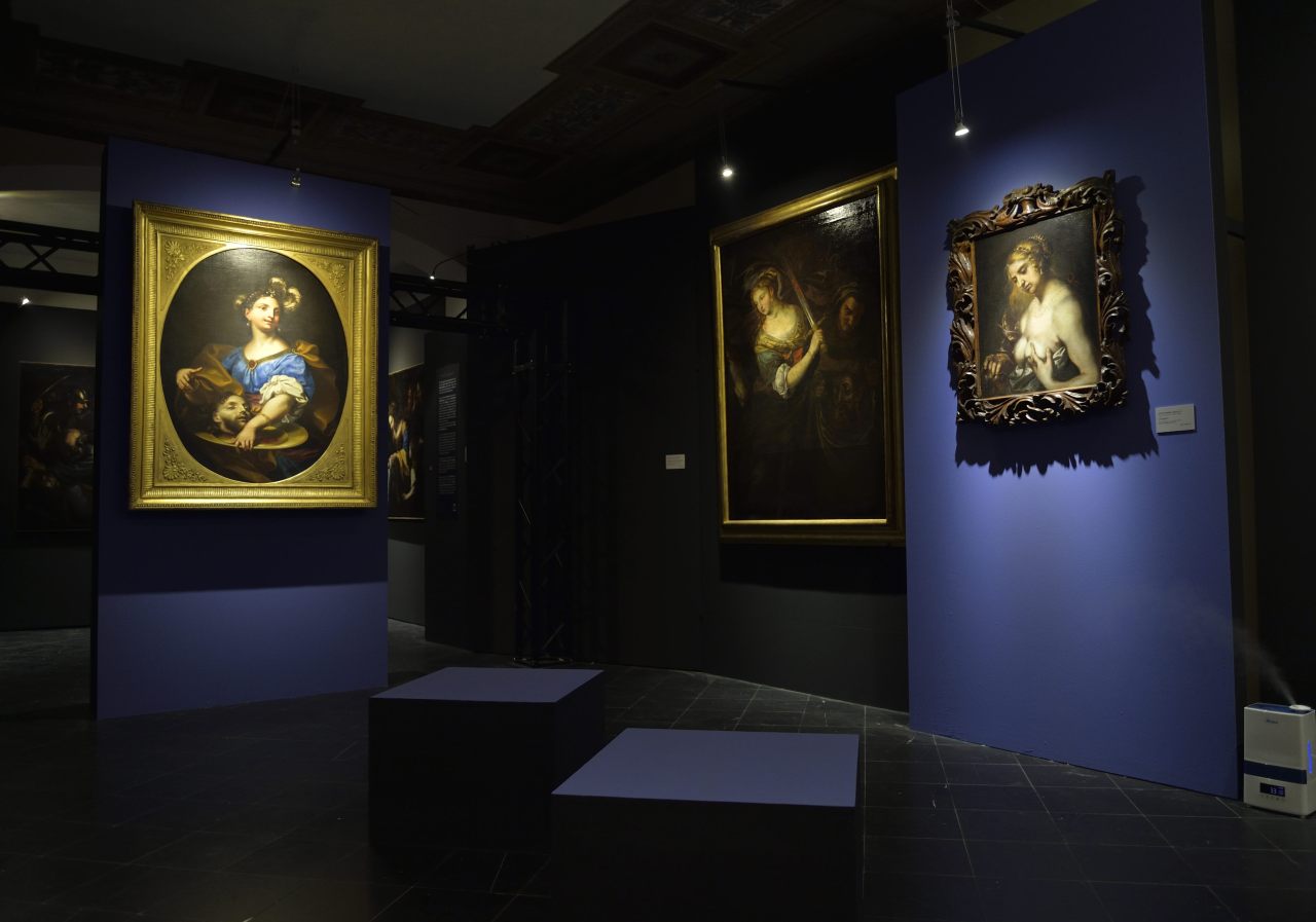 Paolo Gerolamo Piola (Genova 1666 – 1724): 'Ritratto di fanciulla come Salomè'